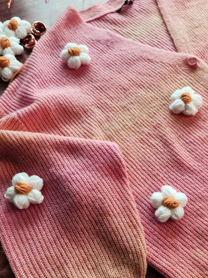 No Knit/Crochet Daisy Flowers - DIY Spring Decor & Accessories