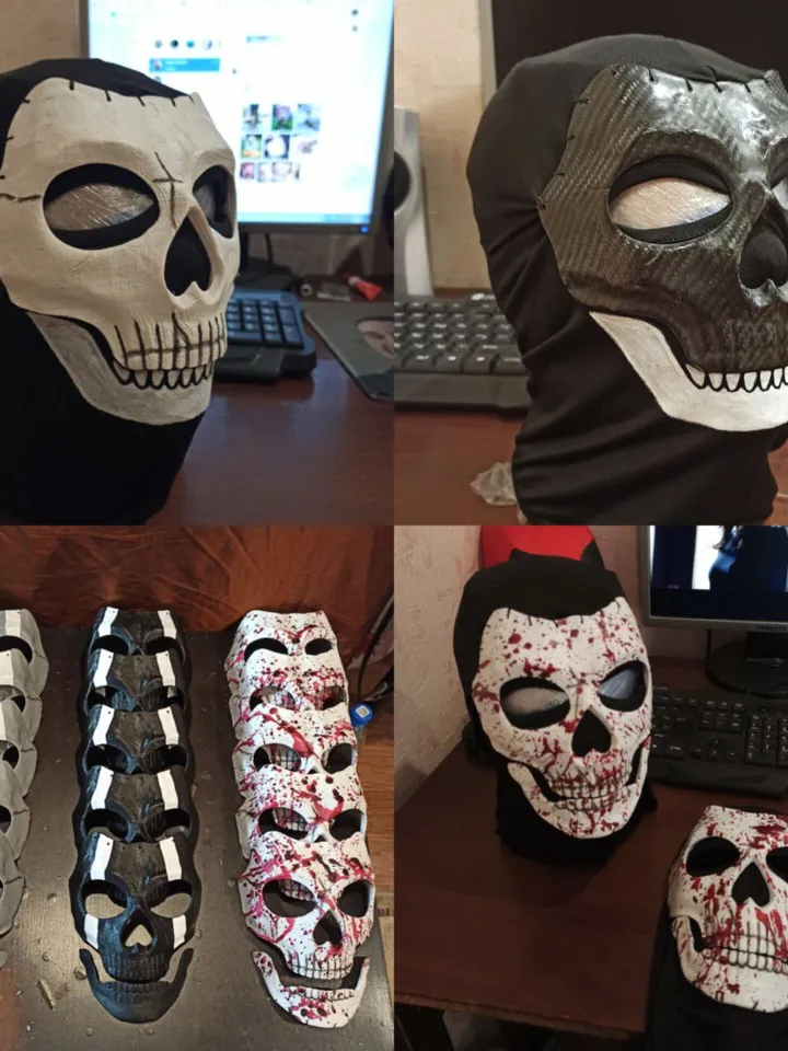 Ghost mask / Airsoft mask / Skull mask