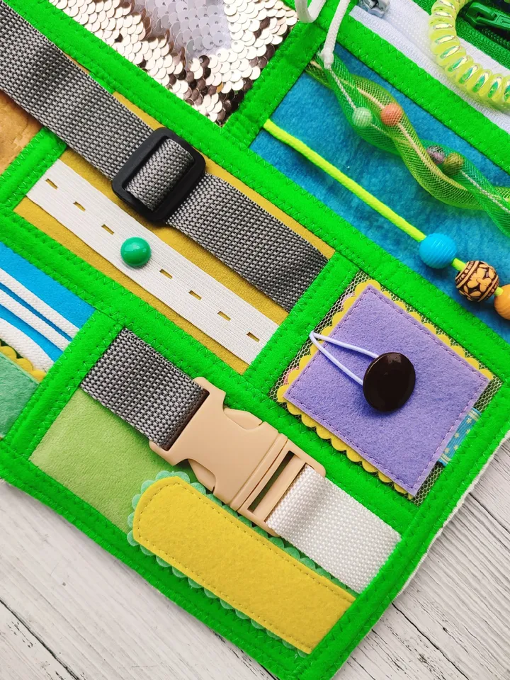 Fidget blanket mat dementia activities, Fidget quilt, Baby sensory blanket, Gifts Alzheimer's for grandma, Busy Fiddle Mat, Dementia Gifts