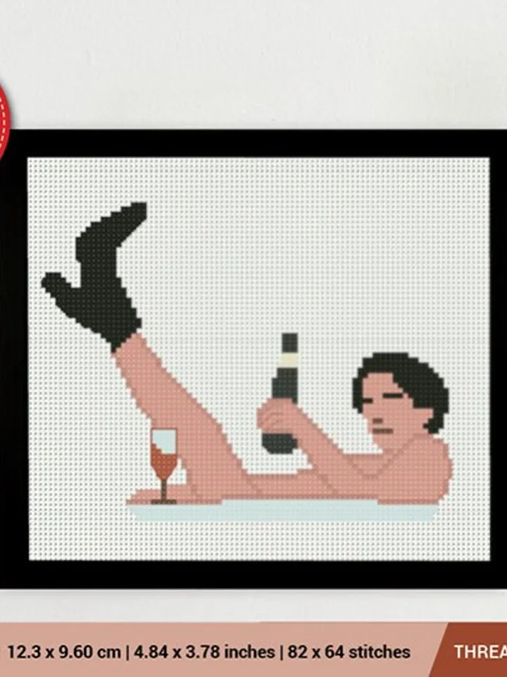 Maneskin, Eurovision 2020 Cross stitch pattern | Embroidery Pattern | Instant Download | Embroidery Designs