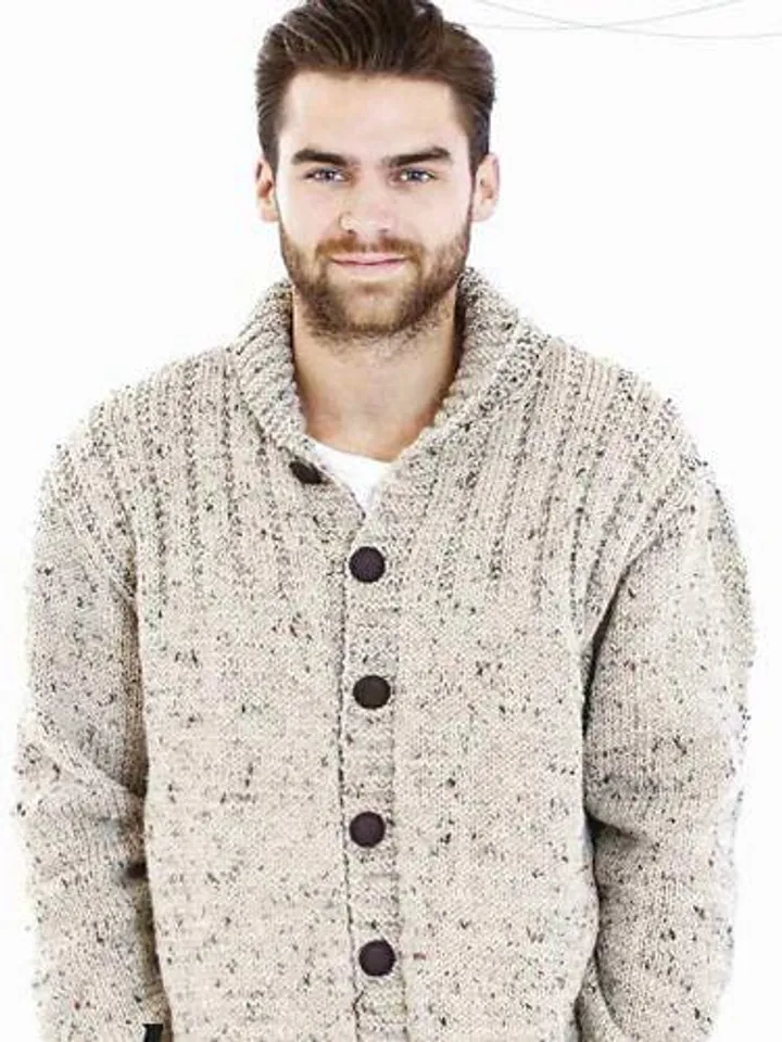 Men cardigan knitting pattern, men jacket pattern, men cardigan pattern pdf instant download