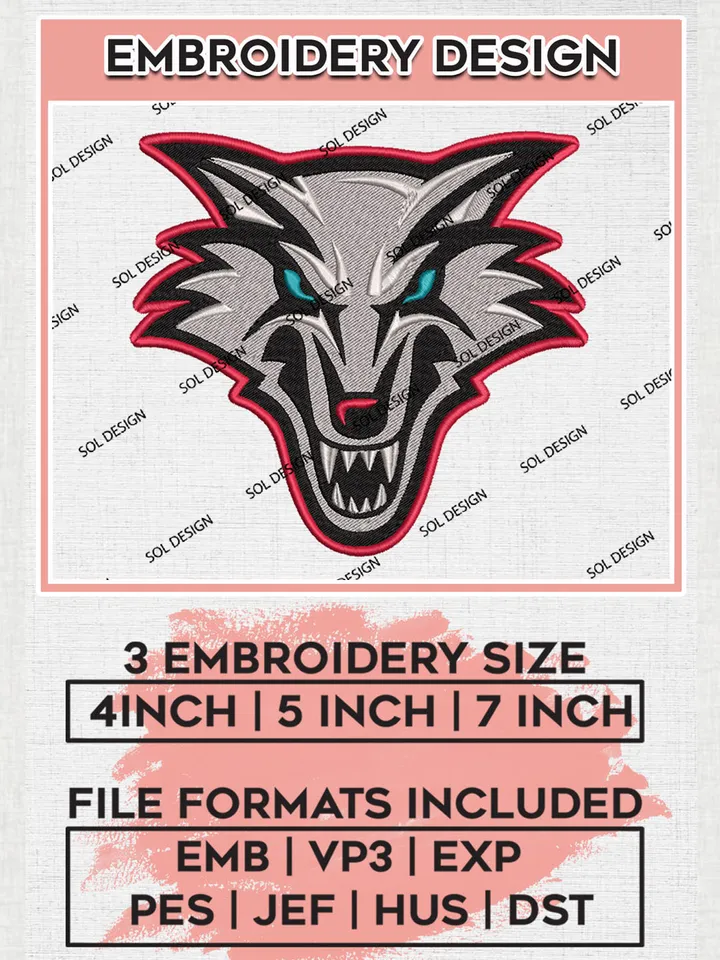 New Mexico Lobos Embroidery Designs, NCAA Logo Embroidery Files, NCAA New Mexico Lobos Logo, NCAA Embroidery Designs, Machine Embroidery Designs, Digital Download