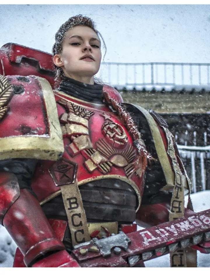 Spacemarine - cosplay - warhammer 40k - inspired - made to order - airsoft - larp