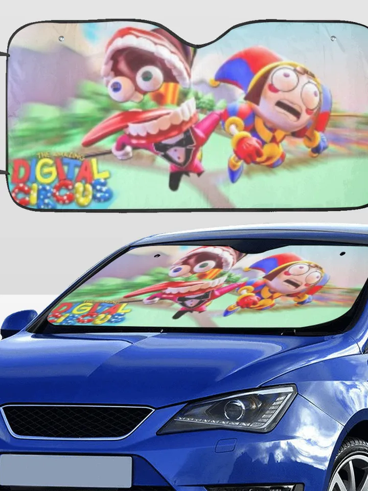 The Amazing Digital Circus TADC Car SunShade