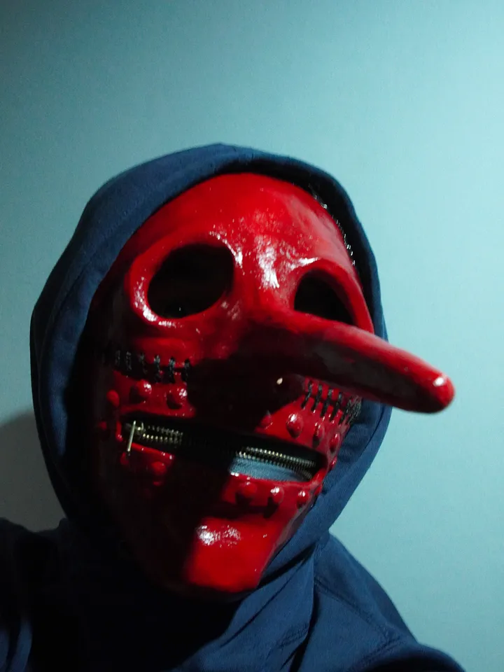 Chris Fehn Mask Slipknot Red Collectible (Chris Fehn mask) Slipknot
