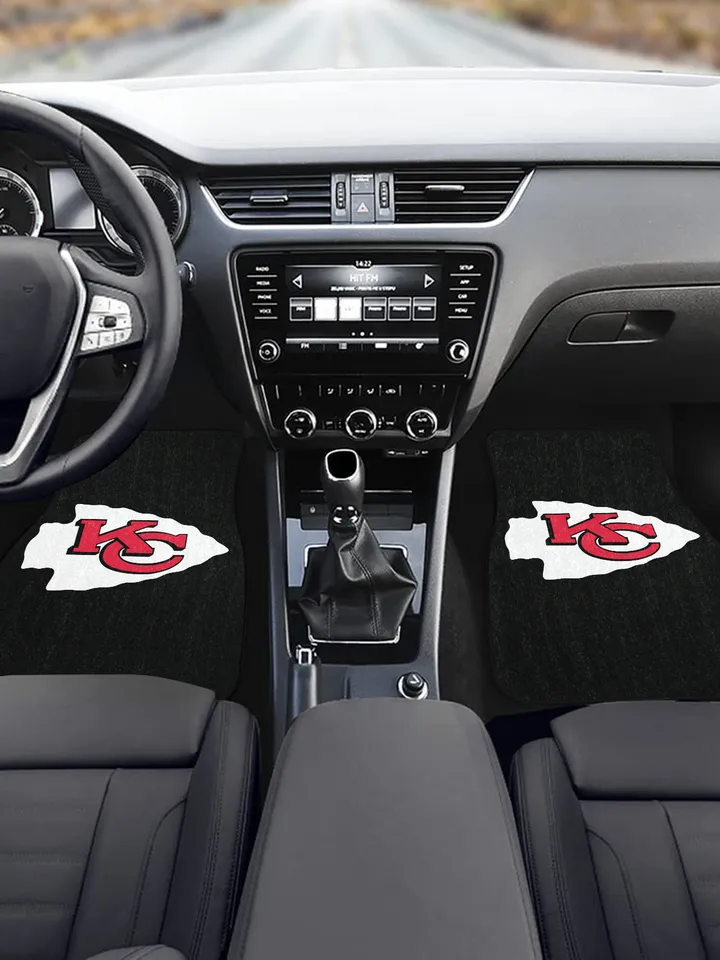Kansas City Chiefs Front Car Floor Mats Set of 2