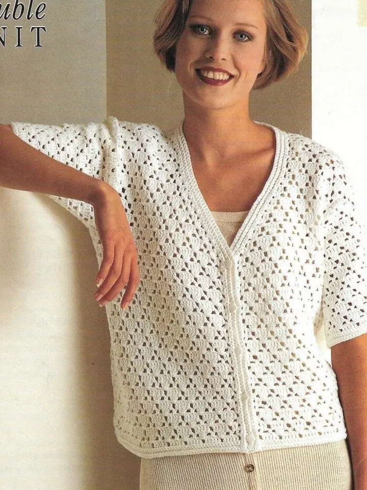 Crochet  pattern women Cardigan, women cardigan  , sweater, vest  Pattern pdf