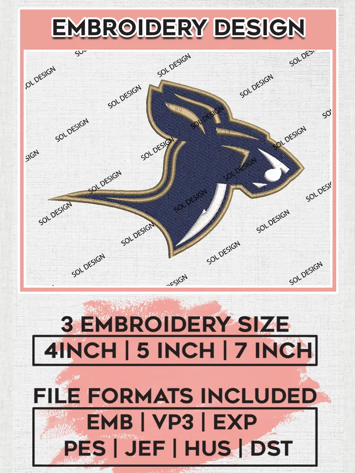 Akron Zips Embroidery Designs, NCAA Logo Embroidery Files, NCAA Akron Zips Logo, NCAA Embroidery Designs, Machine Embroidery Designs, Digital Download