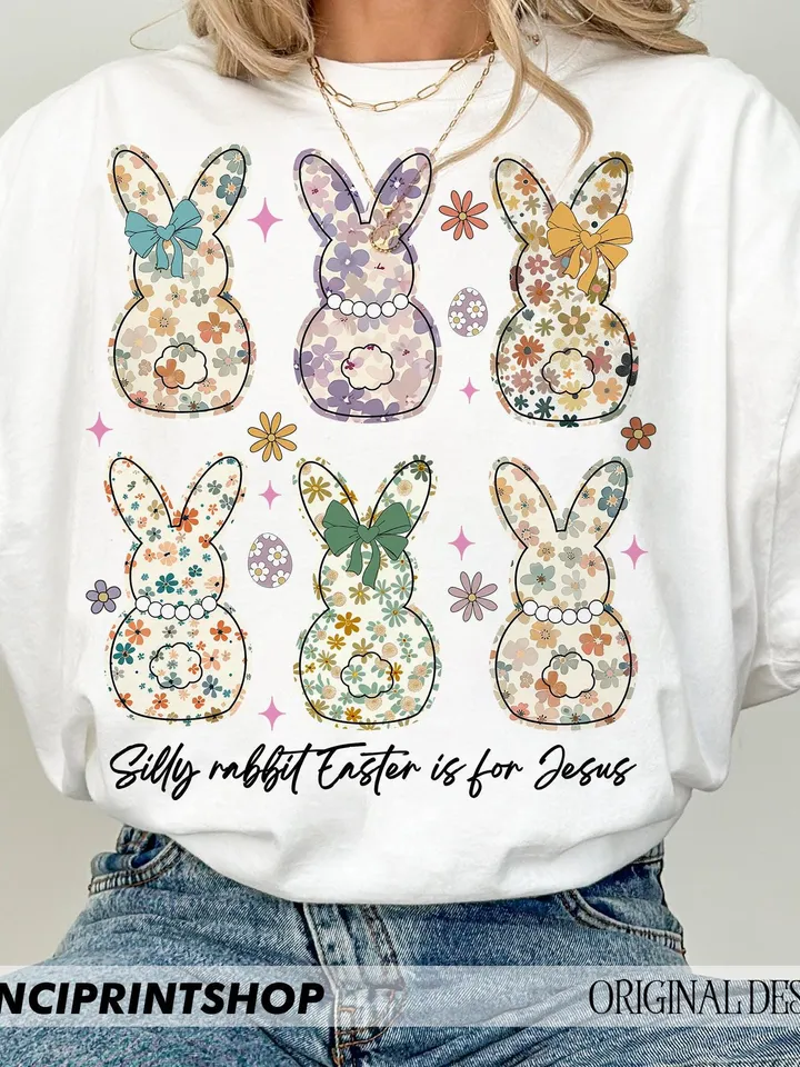 3 files, Coquette Easter Bunny Floral png, Easter Bunny png, Easter Christian png, Retro Easter png, Christian png, Bunny png, Spring Floral