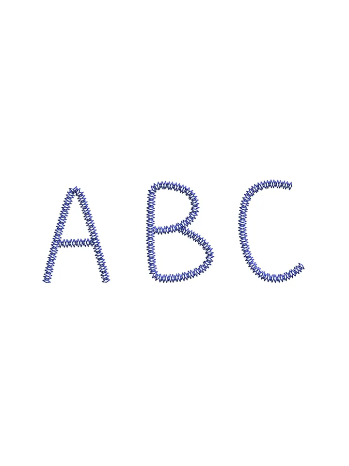 Font machine embroidery design,Script embroidery font,2 sizes Instant Download-17