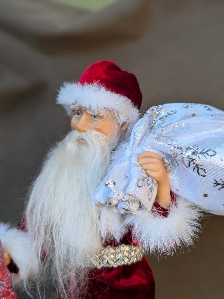 A handmade doll.