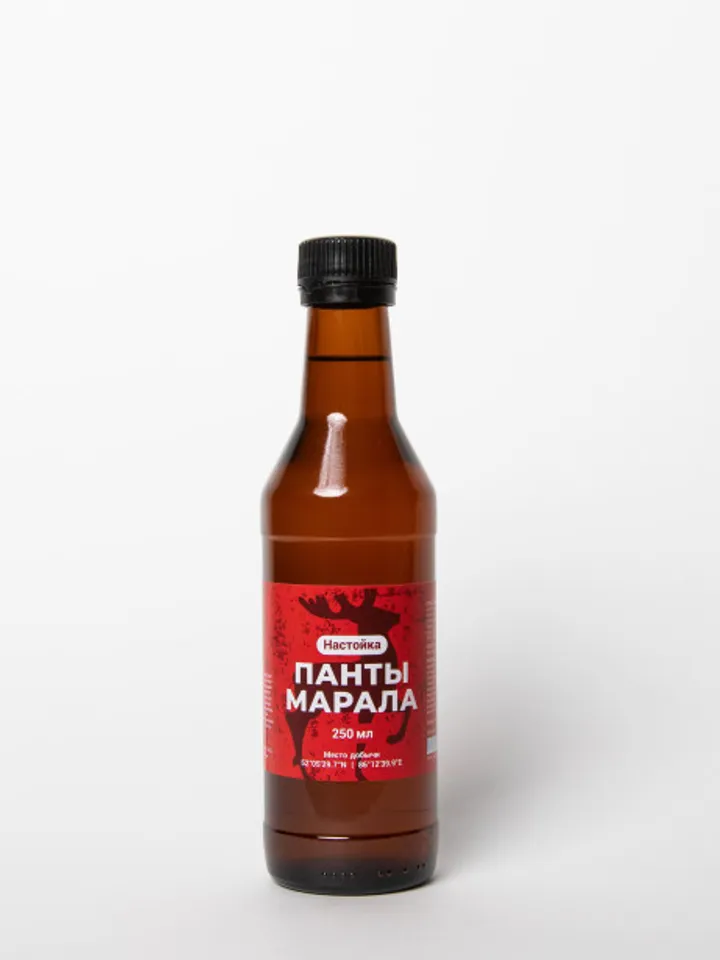 Maral antler tincture 100%, 250 ml