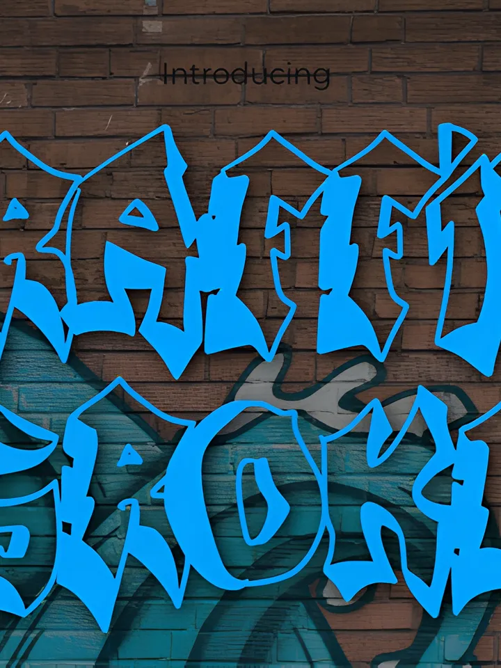 Graffiti Stroke Font