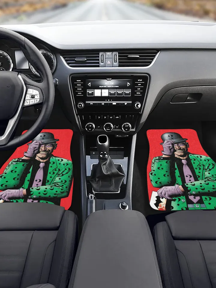 Riddler Front Car Floor Mats Set of 2