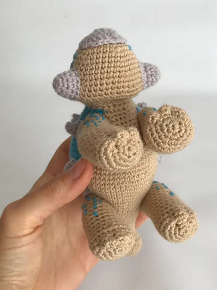 Crochet Pattern Ankylozaur