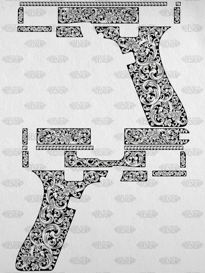 VECTOR DESIGN Glock 45 gen 5 Scrollwork