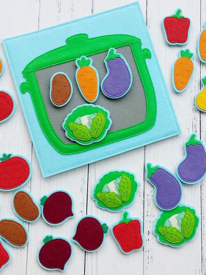 feltboard,Montessori Material,Make Your Own Lunch