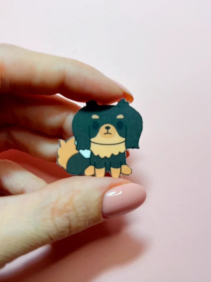 Toca Boca Paper Dolls with Clothes and Pet