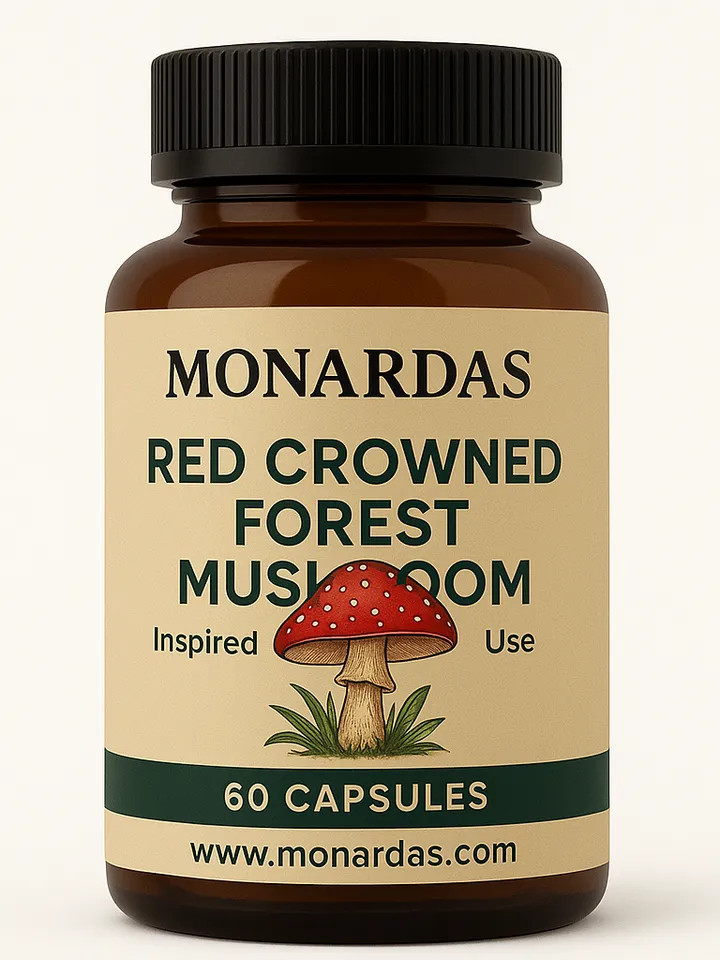 Red fly agaric, dried caps, 60 capsules/450 mg