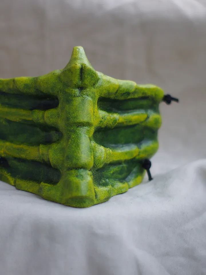 Scorpion Mask Skull from Mortal Kombat Mortal Kombat Scorpion mask