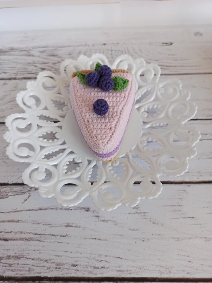Set of crochet sweets