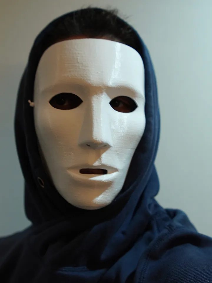 Joey Jordison Slipknot Blank Mask White Caesar 1983 1986 Joey Jordison Slipknot Blank mask