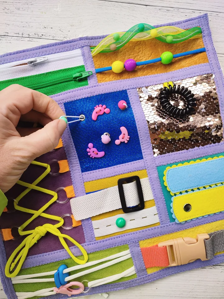 Dementia fidget mat, Fidget blanket mat dementia activities, Fidget quilt, sensory blanket, Gifts Alzheimer's for grandma, Dementia Gifts
