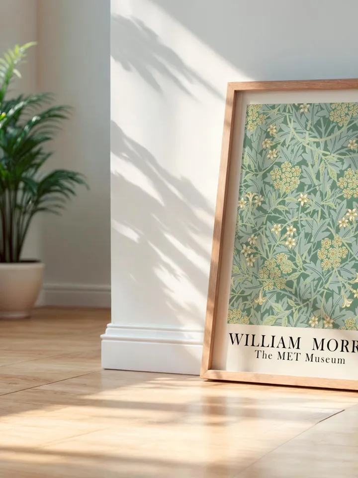 William Morris Wall Art, Vintage Botanical Print, Floral Poster Arts Decor, Digital Download, William Morris Print Digital Download 007