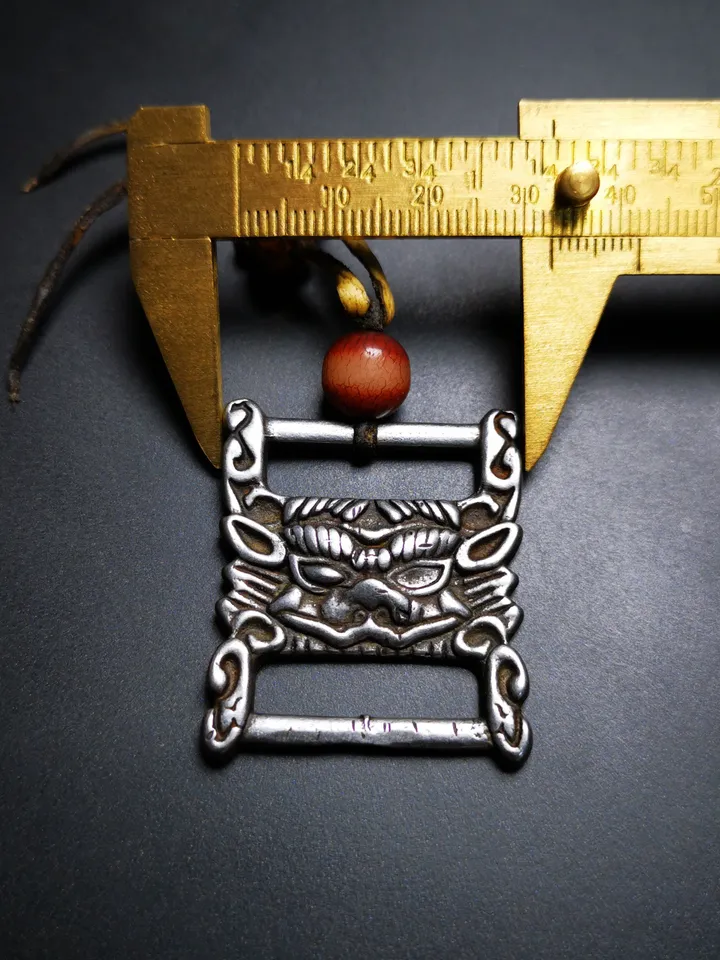 Gandhanra Handmade Scripture Book Buckle,DIY Buckle for Book,Belt,Made of Cold Iron