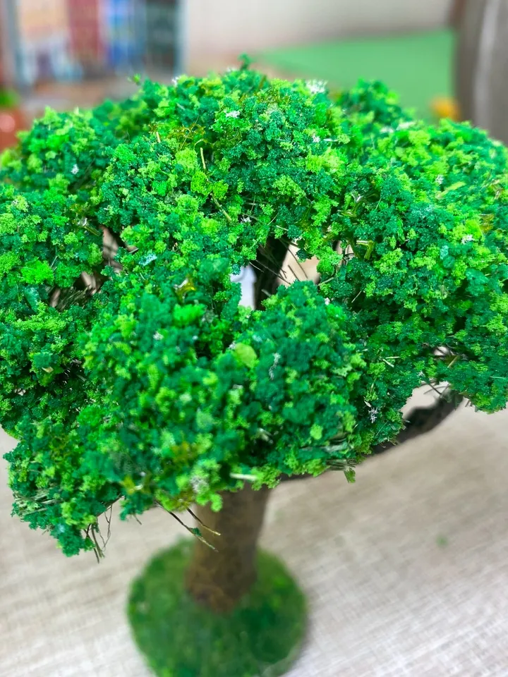 Tree for doll garden. Dollhouse miniature. 1:12. Plants for a dollhouse.
