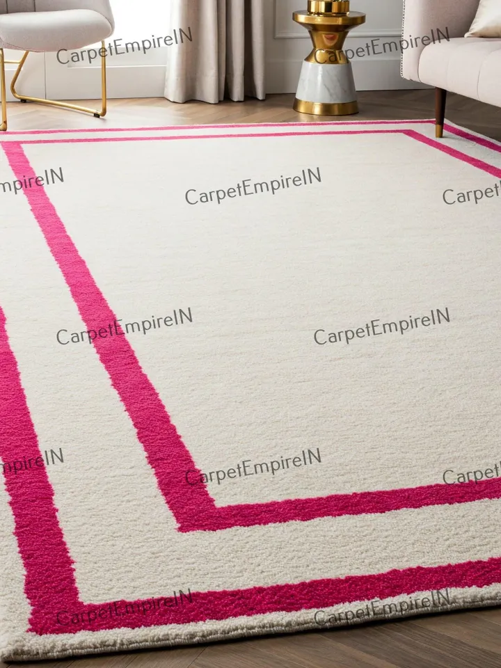 Abstract pink area rug | pink rug | Modern Living Room Rug, Area Rug | Carpet for Home, rugs for bedroom, Custom rug, kids rug, pink theme.