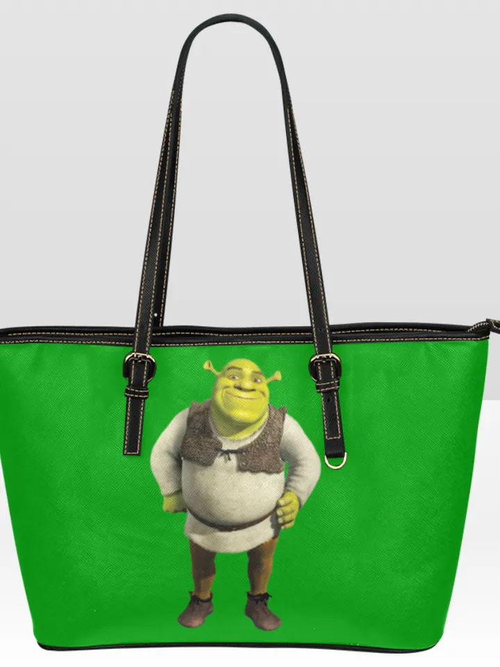 Shrek Leather Tote Bag
