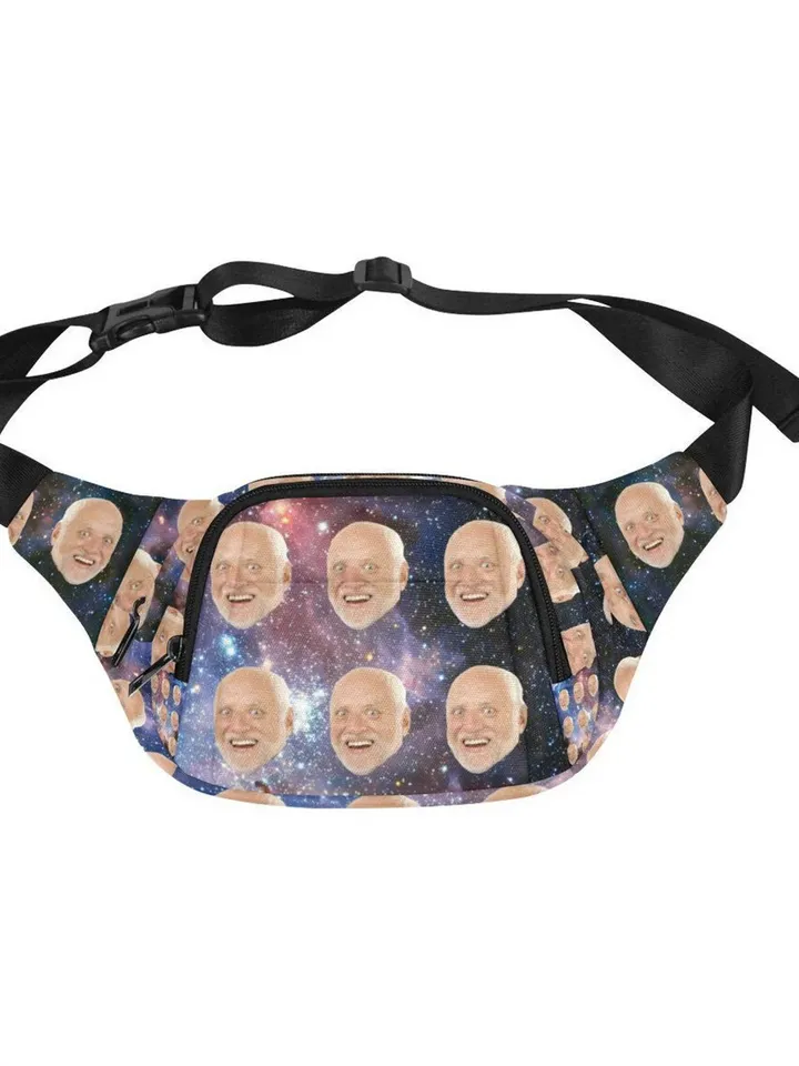 Custom Face Fanny Pack, Your Photo on Fanny Packs, Custom Waist Bag, Bridal Fanny Pack, Bachelorette Fannys