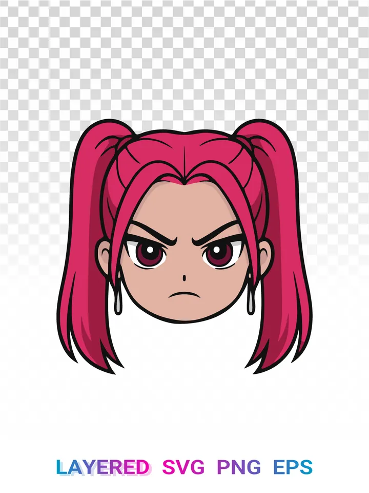 Mira SVG PNG, Kpop Demon Hunters Netflix, Anime Cricut