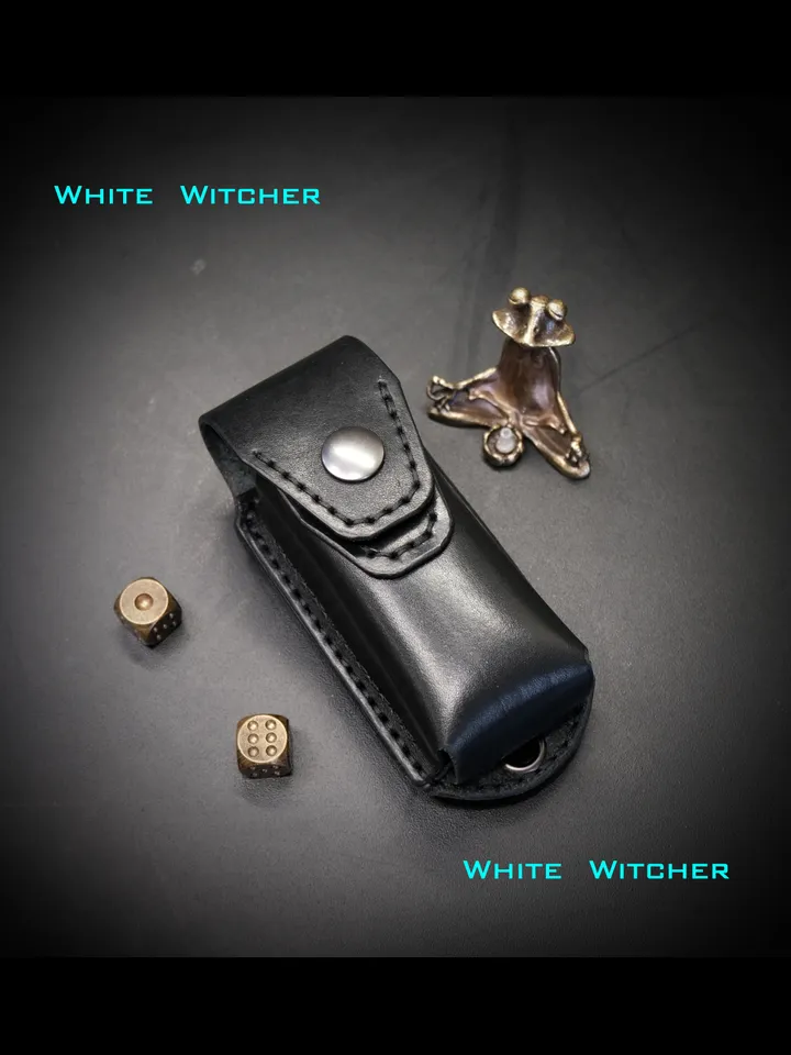 leatherman Wave,Charge TTi, Skeletool belt pouch - leather pattern - EDC58