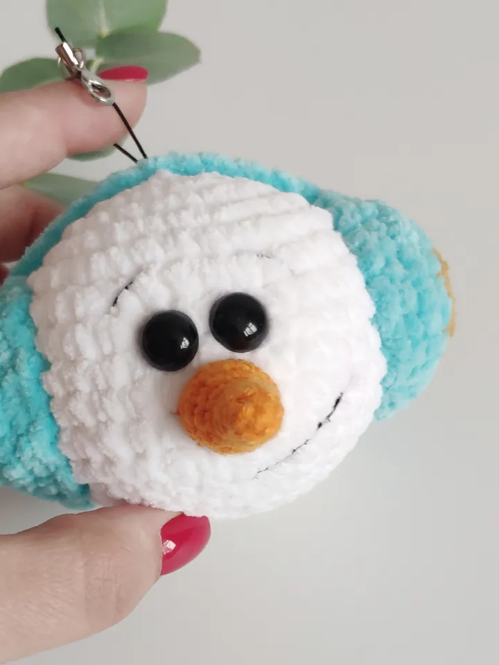 Christmas Snowman easy crochet pattern 4 in 1