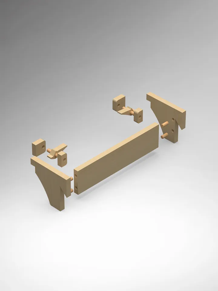 Paper towel Rack Plans (PDF) for Workshop – DIY French Cleat Storage System