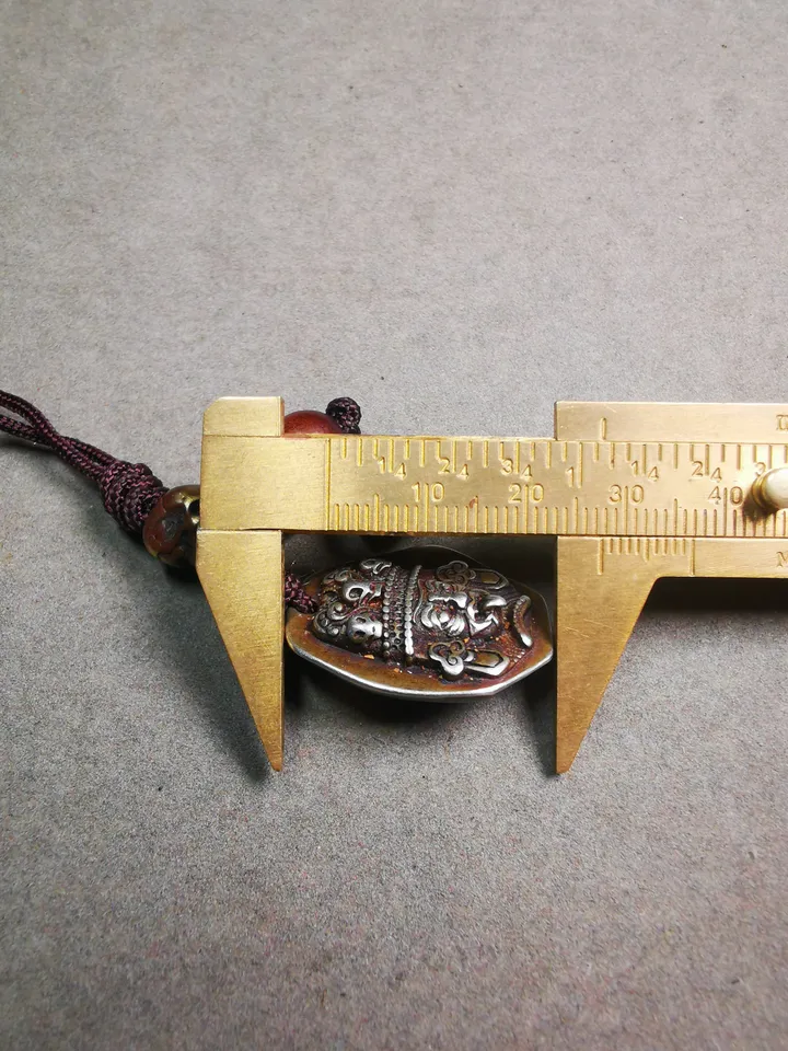 Gandhanra Handmade Tibetan Buddhist Amulet,Shri Devi,Drashi Lhamo,Zashi Lhamo Charm Pendant