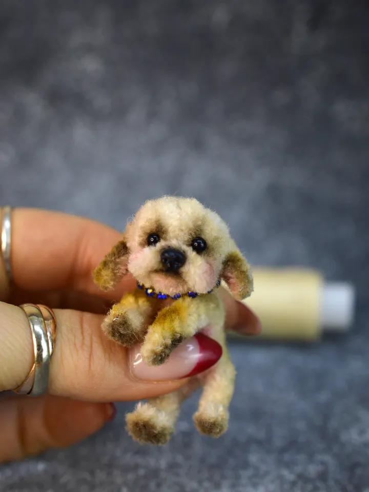 Video Tutorial make Miniature Pipe Cleaner Dogs and Puppies - Let's Make Puppy using Pipe Cleaners - Pipe Cleaner Puppy DIY