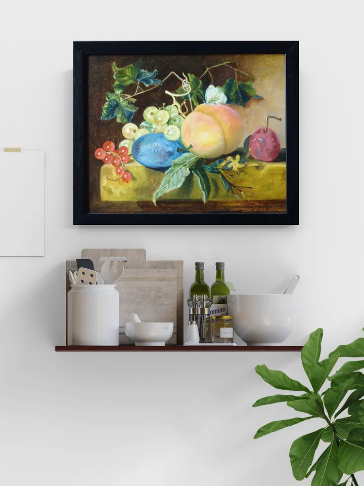 Oil painting The author's copy of the Dutch still life by Jan Van Heysum