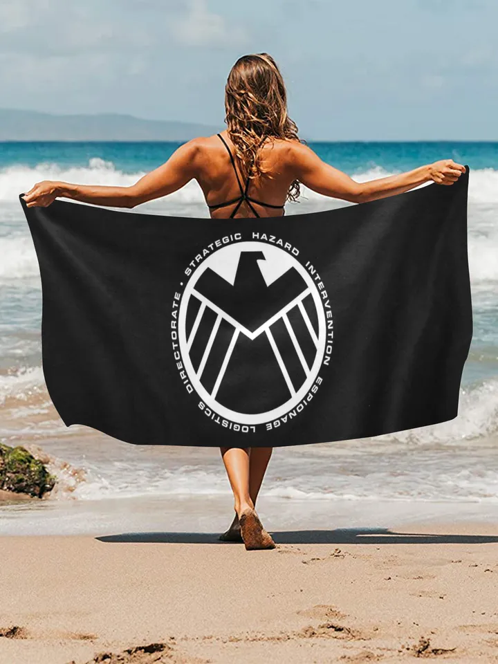 Shield Avengers Beach Towel