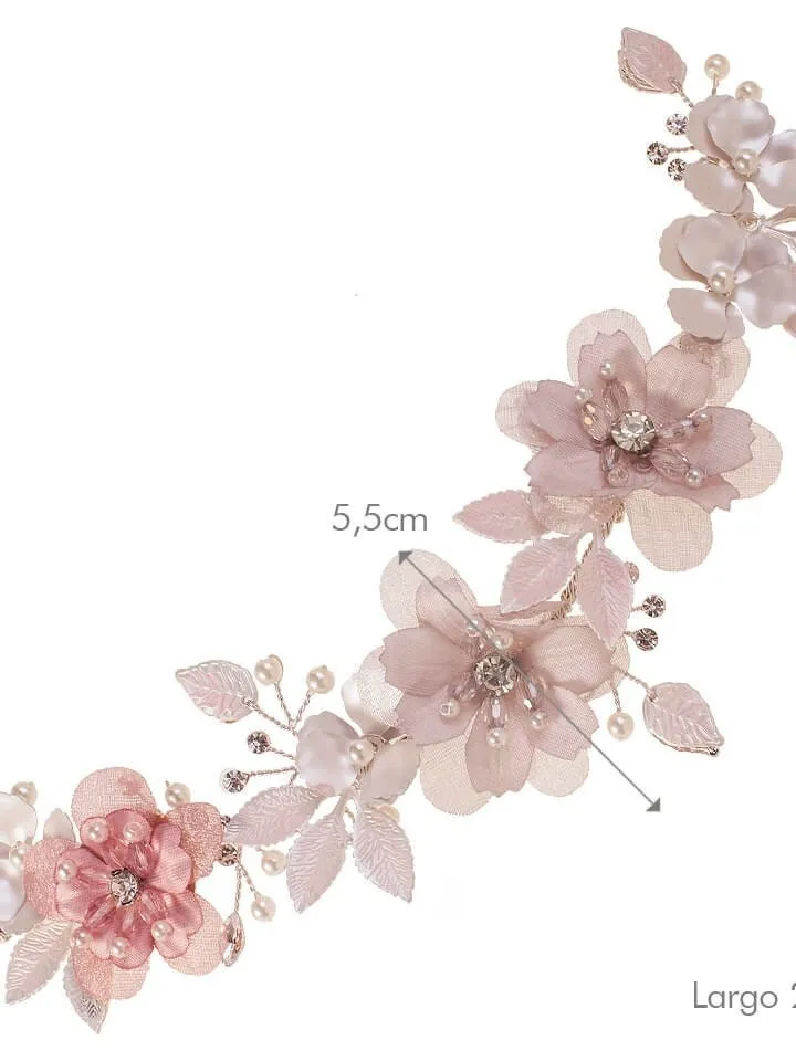 Boho Flower Wedding Headband