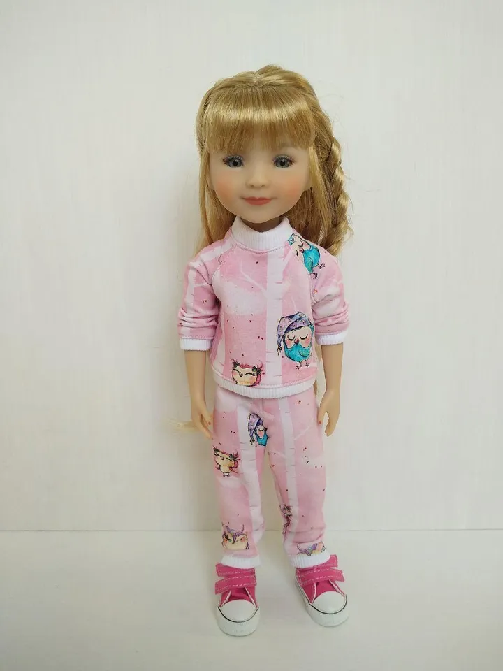 PDF sewing pattern for Ruby Red Fashion Friends dolls.