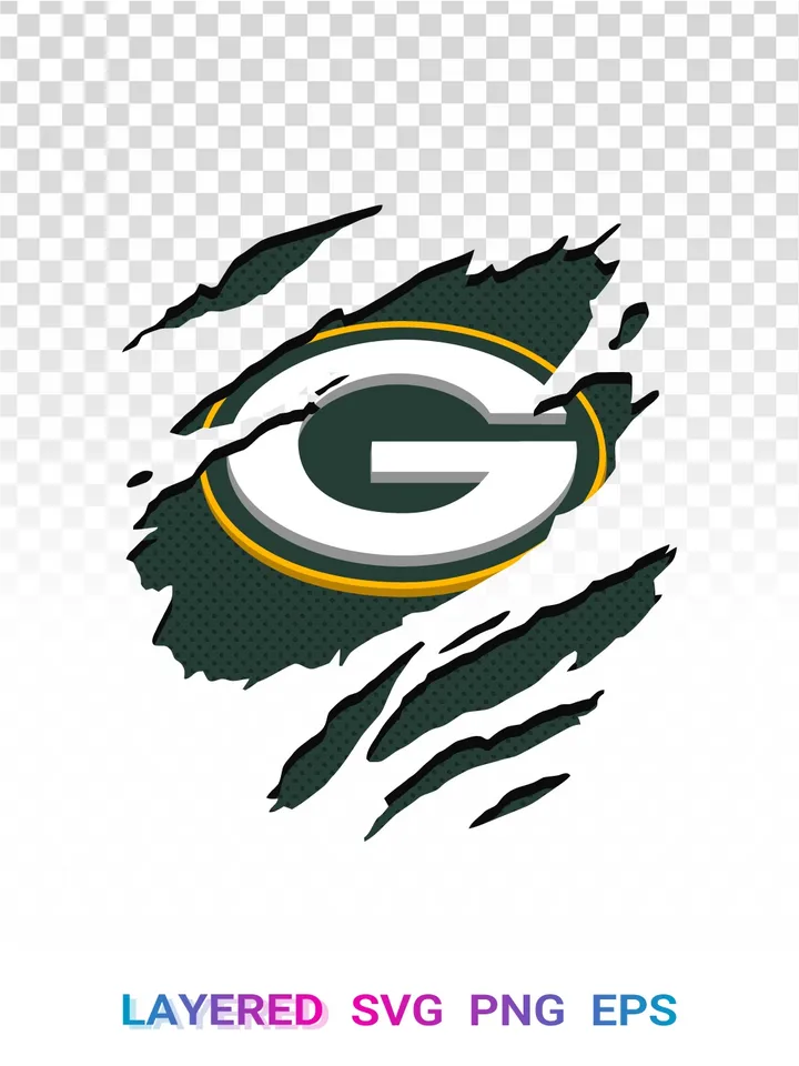 🧀Green Bay Packers SVG PNG, NFL Packers Logo Cricut