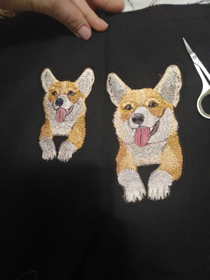 Corgi Machine Embroidery file