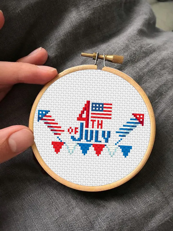 Independence Day july 4 cross stitch pattern PDF download American flag cross stitch chart, Patriotic cross stitch, Firework embroidery #T20