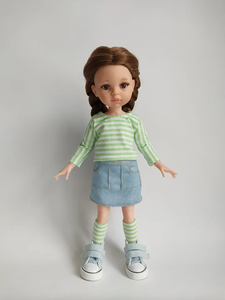 PDF sewing pattern for Paola Reina dolls.