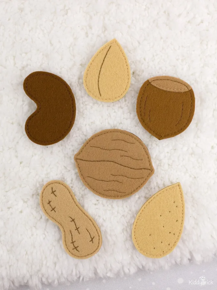 Felt Nuts - Sewing Patterns