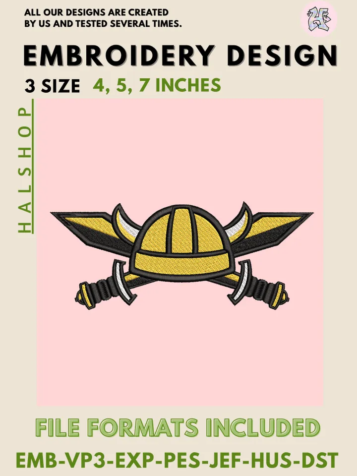 Northern Kentucky Norse NCAA Team Funny Mascot Logo Embroidery Design Files – College Sports Machine Embroidery, 3 Sizes, Digital Instant Download