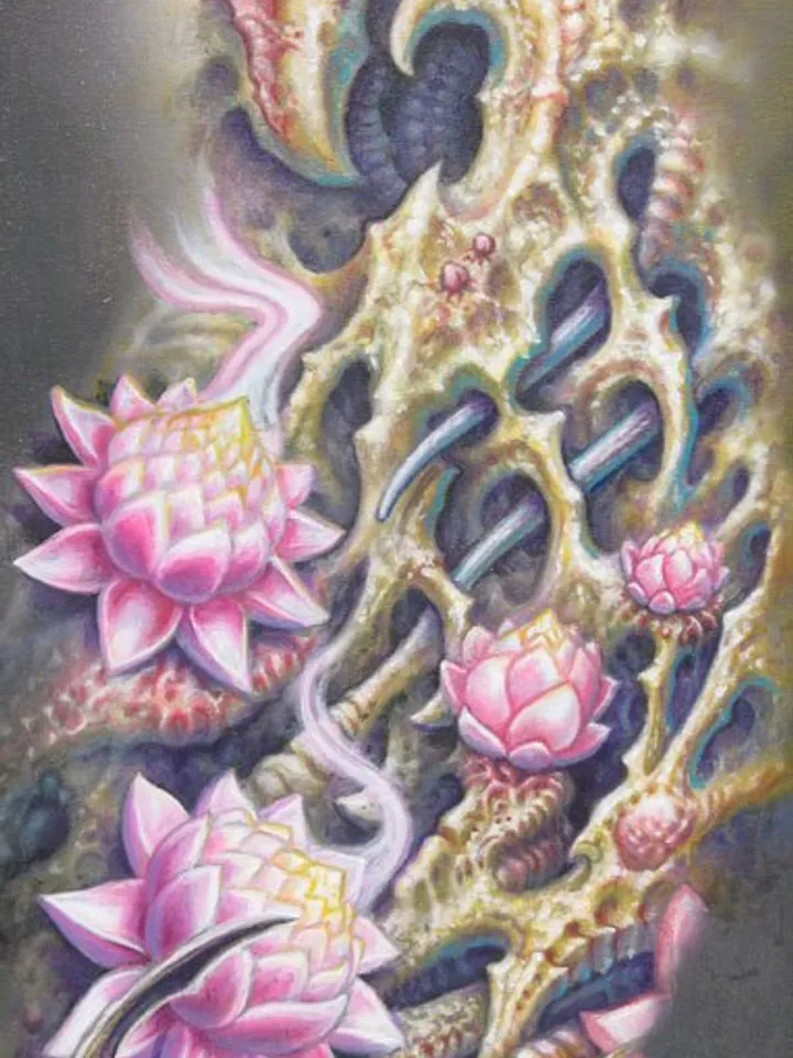 Sketches from Hyperspace tattoo studio (color)